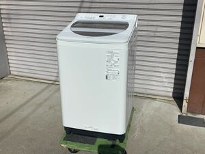 美品◆ パナソニック 全自動洗濯機 8.0kg 泡洗浄 ホワイト NA-FA80H8 ◆税込