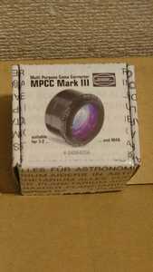 【送料無料】バーダープラネタリウム MPCC-MARK3 コマコレクターレンズ