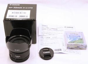 美品　Canon EF50mm F1.8 STM