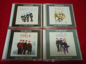 THE BEATLES/ALL THESE YEARSⅠ～Ⅳ★ザ・ビートルズ/オール・ジーズ・イヤーズ・Ⅰ～Ⅳ★輸入盤/2CD×4/8CD-SET/全250曲/未使用品