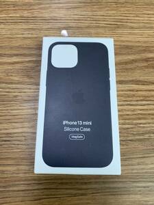 アップル純正品 iPhone 13 mini シリコーンケース ミッドナイト 黒