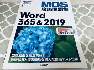 MOS攻略問題集 Word 365&2019 DVD-ROM付き 日経BP社