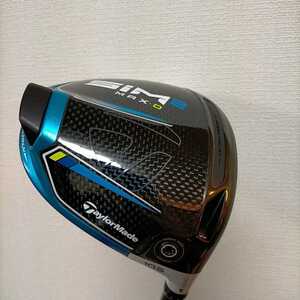ほぼ新品! テーラーメイド国内正規品 SIM2MAX-D ロフト10.5 純正カーボンシャフトS 付属品 専用ヘッドカバー 専用トルクレンチ 1本のみ