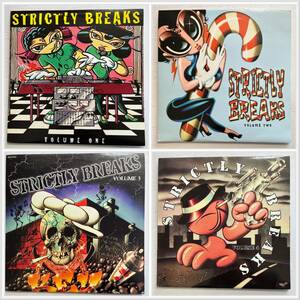 Strictly Breaks Volume 1- 4 レコード４枚セット Ultimate Breaks & Beats アルティメットブレイク