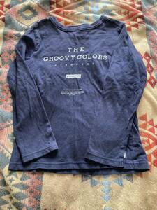 グルービーカラーズ　ロンT 長袖カットソー　130 groovy colors