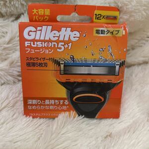 Gillette ジレット　フュージョン 電動タイプ 替刃12コ入