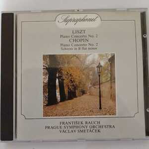 【希少CD】Frantisek Rauch / List Chopin Piano Concerto No.2 フランティシェク・ラウフ ショパン 