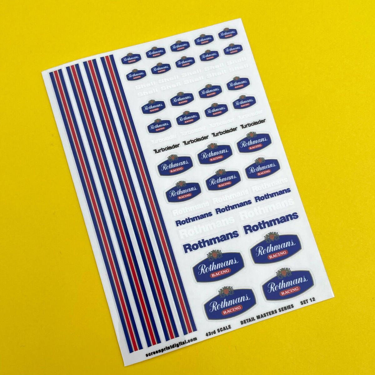 ボタニカルウエディング ☆新品☆ロスマンズ rothmans ステッカー 20 x