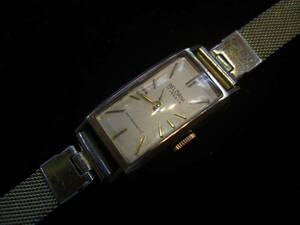 DELBANA デルバナ レディース Ｋ18 / 750 GOLD 重量約17.25g 17石 手巻き 腕時計 アンティーク 現状品