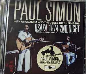[送料込] Paul Simon 1974年 大阪 ライブ Live At Osaka, Japan 大阪フェスティバル・ホール Simon & Garfunkel
