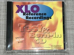 送料込み Xlo Reference Recordings / Test & Burn in CD 24K GOLD/HD-CD 即決 