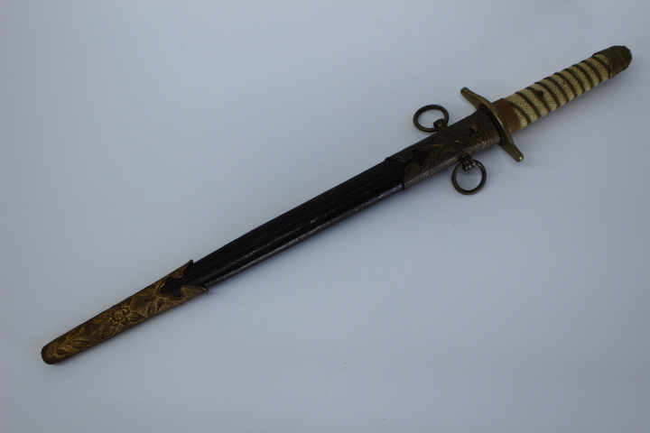 日本軍 海軍 短剣 レプリカ 日刀製 模造刀 - ミリタリー