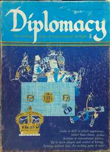『Diplomacy(ディプロマシー)』AvalonHillGameCompany[初期木製駒版/欠品なし]和訳コピー付属