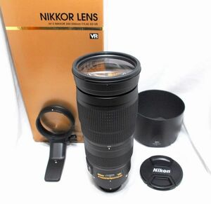 【新品同様の超美品・純正フード等完備】Nikon ニコン AF-S NIKKOR 200-500mm f/5.6 E ED VR