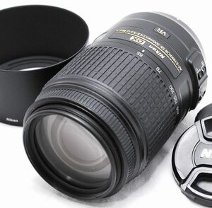 【美品・純正フード付き】Nikon ニコン AF-S DX NIKKOR 55-300mm f/4.5-5.6 G ED VR　訳あり