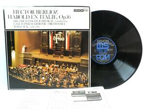 OX-7050-S 【ヴァイオリン】　JOSEF SUK HECTOR BERLIOZ HAROLD EN ITALIE, OP.16 LP レコード