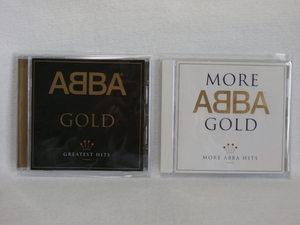 ABBA　CD２枚セット　まとめて　/　GOLD GREATEST HITS　　＆　　MORE ABBA HITS (VOL.2)　
