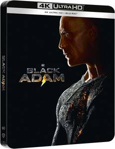 ブラックアダム 限定スチールブック仕様 [4K UHD+Blu-ray ※Blu-rayのみ日本語有り](輸入版) -BLACK ADAM Steelbook-