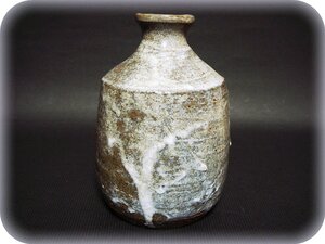 【梓】N501『⑳斑唐津 徳利壺』 ◆希少 珍品 古玩 古董 古美術 antique 骨董品 茶道具 酒器 唐津焼 古唐津 桃山 江戸 時代物◆検