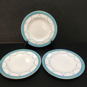ミントン 金彩 プチプレート3枚セット 美品