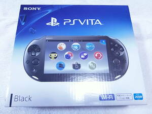 PS Vita　新品に近い綺麗な美品　ブラック　PCH-2000　液晶画面は、ほとんどキズ無し　付属品も綺麗な美品　全6点セット