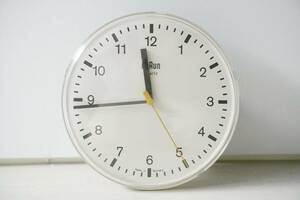 希少品。箱付き。BRAUN ヴィンテージ Dieter Rams wall clockアナログ時計 ウォールクロック 壁掛け時計 