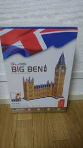 3Dパズル・紙パズル BIG BEN CUBIC FUN社 116pieces ビッグベン ロンドン 