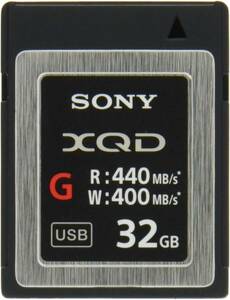 ほぼ新品 Sony ソニー XQDメモリーカード 32GB QD-G32E J