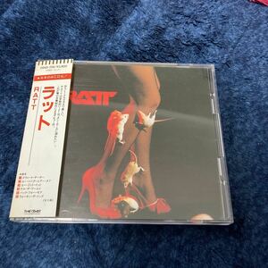 RATTラット　CD RATTラット「日本盤TIME COAST 28XD-706」