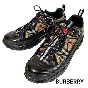 BURBERRY アーサー スニーカー メンズ 27cm バーバリー ノバチェック 靴　シューズ