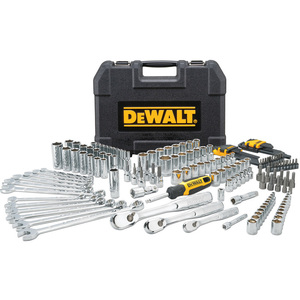 DEWALT デウォルト 173ピース 工具セット　ツールセット ケース付き 整備工具セット