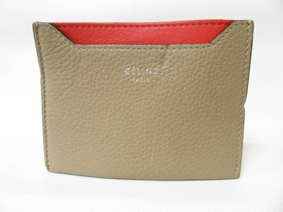 Celine 中古 カードケース