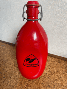 フランス ヴィンテージ 赤系 LE GRAND TETRAS グランテトラ 1.0L ボトル 水筒