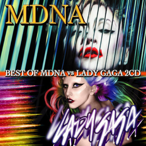 Madonna & Lady Gaga マドンナ レディーガガ 豪華2枚組50曲 完全網羅 最強 Best MixCD【2,000円→半額以下!!】匿名配送