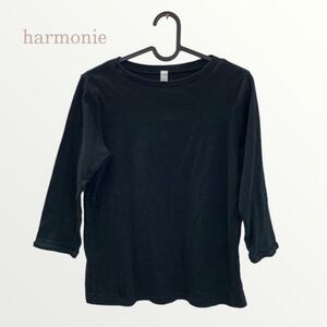 【0001】harmonie ボートネックカットソー yn93
