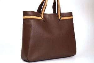 【使用わずか 極美品】グッチ GUCCI トートバッグ ハンドバッグ ブラウン レザー レディース 鞄 かばん 6257
