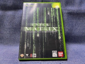 XBOX☆ENTER THE MATRIX エンター ザ マトリックス☆はがき付・中古品・即決有