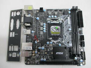 ◎Mini-ITX マザーボード◎●MSI H110I-S02 LGA1151 DDR4 m2.SSD取り付け可能