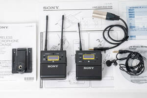 sony ワイヤレスマイク　送・受信機　URX-P40 + UTX-B40セット