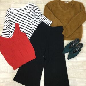 A1087 SLY MOUSSY MURUA &byP&D RE:EDIT DURAS CECILMCBEE SPIRALGIRL シェルター 109系 18点 まとめ売り 古着 業販