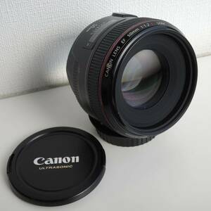 【非常に良い】Canon キヤノン EF50mm f1.2L USM 