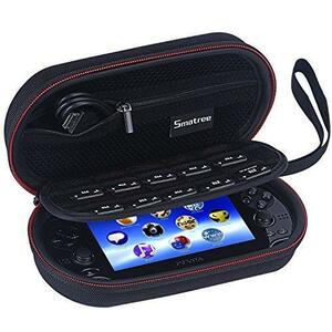 Black Smatree PS Vita(PS1000) , PS Vita 2000、PSP3000とアクセサリー用 旅行やホームストレージケース P100 (7.8x 4.4x 2.4 インチ)