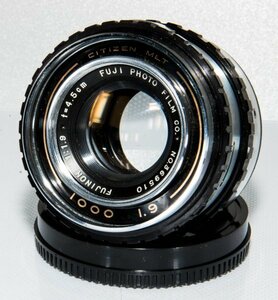 FUJINON 1.9/45mm フジカ35SEのレンズをNEXマウントに移植　【改造レンズ】【SONY E-MOUNT用レンズ】