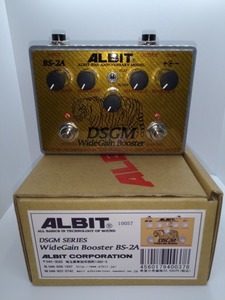 【1円スタート】 ALBIT (アルビット) / WIDEGAIN BOOSTER BS-2A ギター用エフェクター ブースター