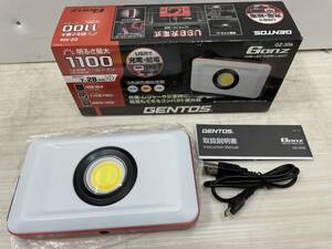 送料無料S72039 GENTOS ジェントス 投光器 LED ワークライト AC充電式 GZ-306 Ganz 良品