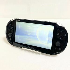 PlayStation Vita Wi-Fiモデル ブラック (PCH-2000ZA11) SONY ゲーム機本体 初期化 動作確認済み 