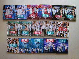 DVD ER 救急救命室　シーズン1～8　全16巻・全49枚　1セット　発売元ワーナーホームビデオ