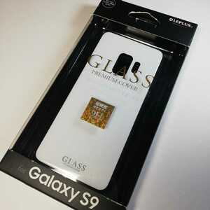 Galaxy S9 ガラスシェルケース ホワイト