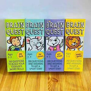 セール 英語カード Brain Quest 英語クイズカード ブレインクエスト