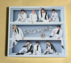 【美品】 Snow Man Snow Mania S1 初回盤A 2CD+Blu-ray 送料185円 #A771